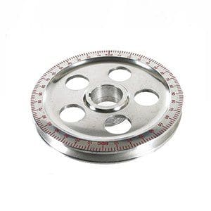 PULLEY STOCK SIZE HOLES RED - 00-8915-0