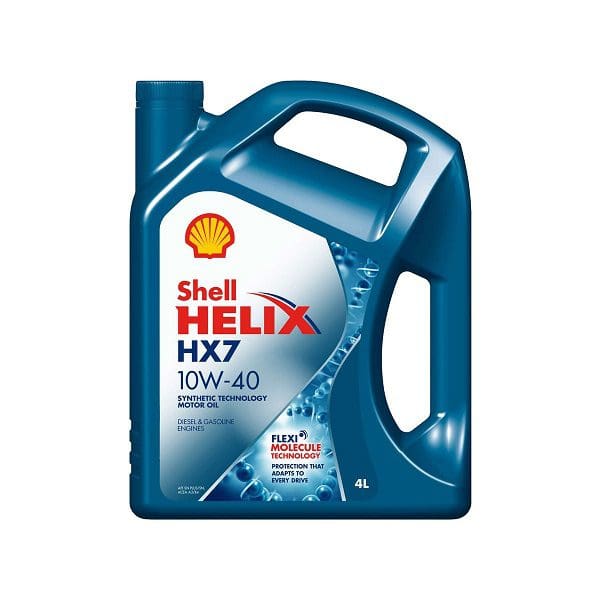 10W40 SHELL HELIX SYNTHETIC TECHNOLOGY MOTOR OIL - 4L PACK